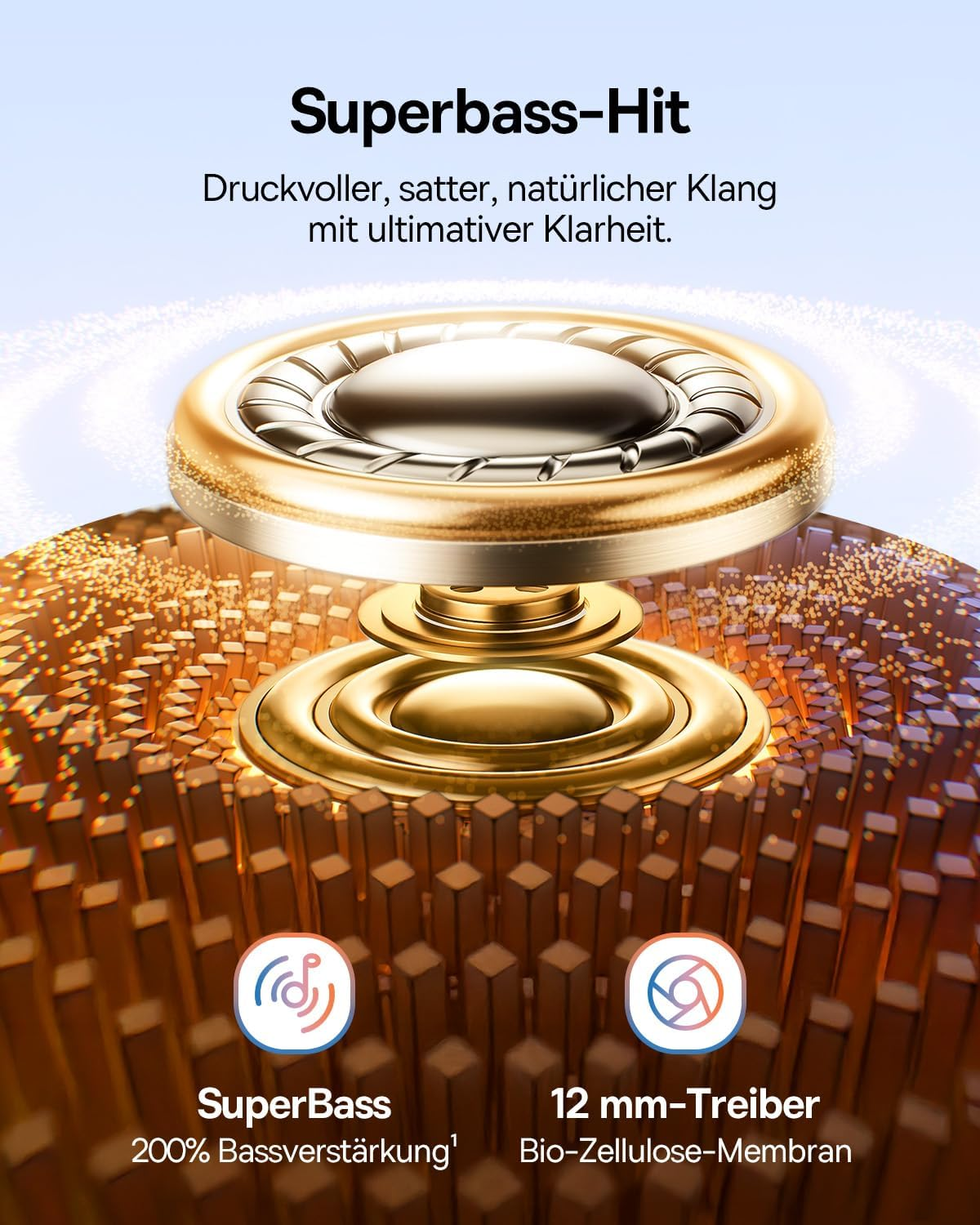 Baseus BC1 Open Ear Headphones, Ear Clip with Impressive Sound, Adaptive Bass Enhancement, Bluetooth 6.0, Noise Cancelling for Calls, IP55, 38H Battery, Lightweight Buds - Pink image number 4