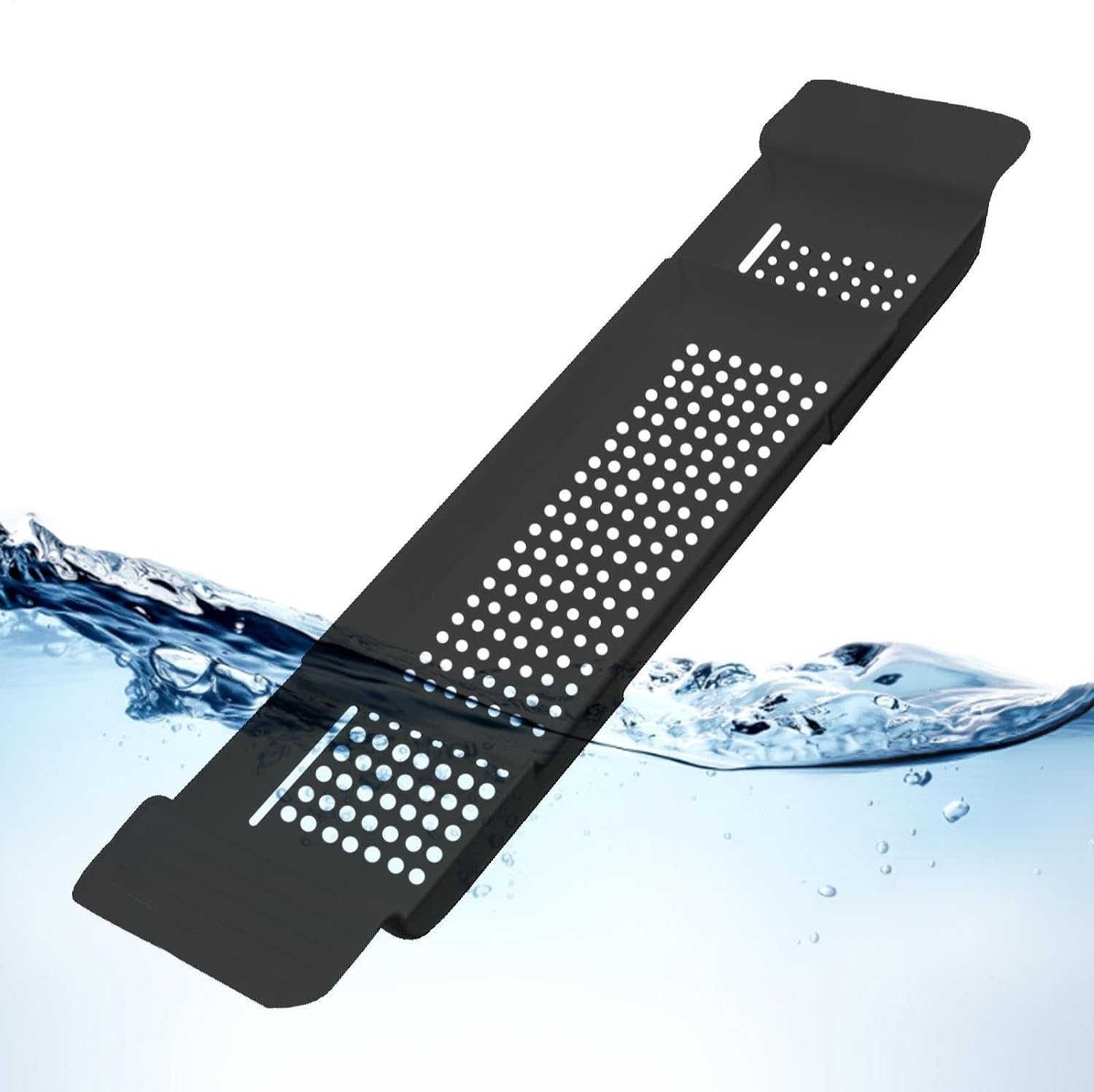 Bath Tray Bathtub - Retractable Bathtub Caddy Tray with Telescoping Sides | Adjustable Organizer Bathtub Table Caddy for 1 or 2 Person Bathroom Storage Tray for Relaxation, Bed and Home Spa image number 6