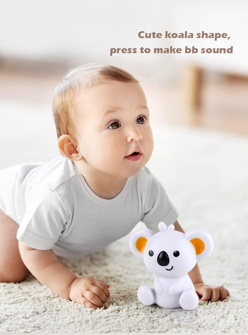 Stacking Nesting Circle Toy, Soft Squeeze Building Blocks Sensory Toys, Early Learning Color & Pattern Montessori Toys for for for 0-3-6-12 Months Old Infant Baby Boy Girl image number 5