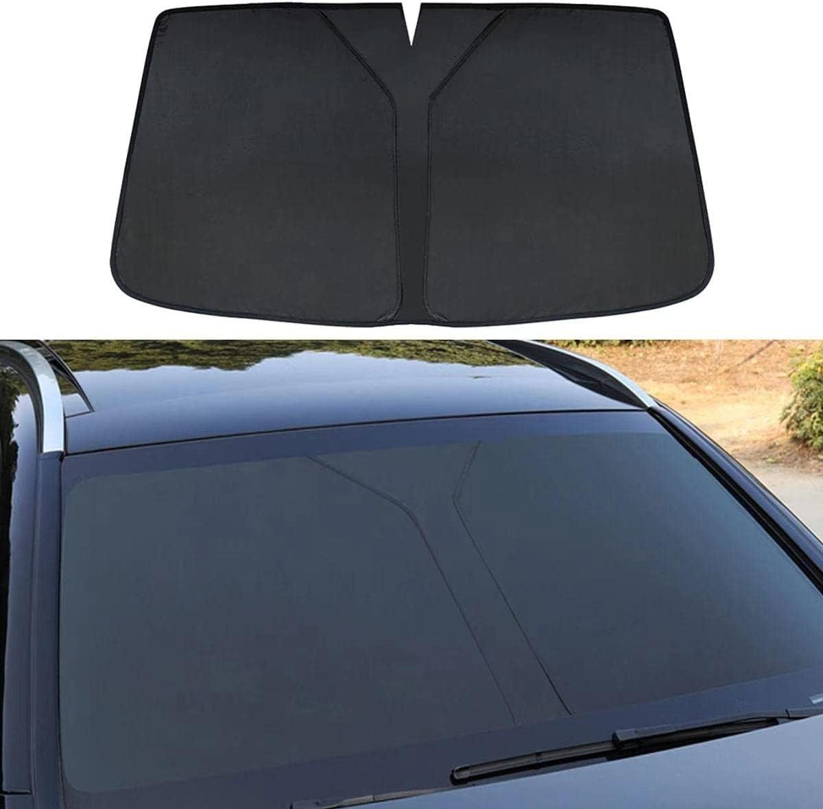 Fit for Volkswagen VW T-ROC TROC 2018-2023,Windscreen Sun Shade,Car Sun Shades Front Windscreen Inside,Car Interior Decoration image number 3