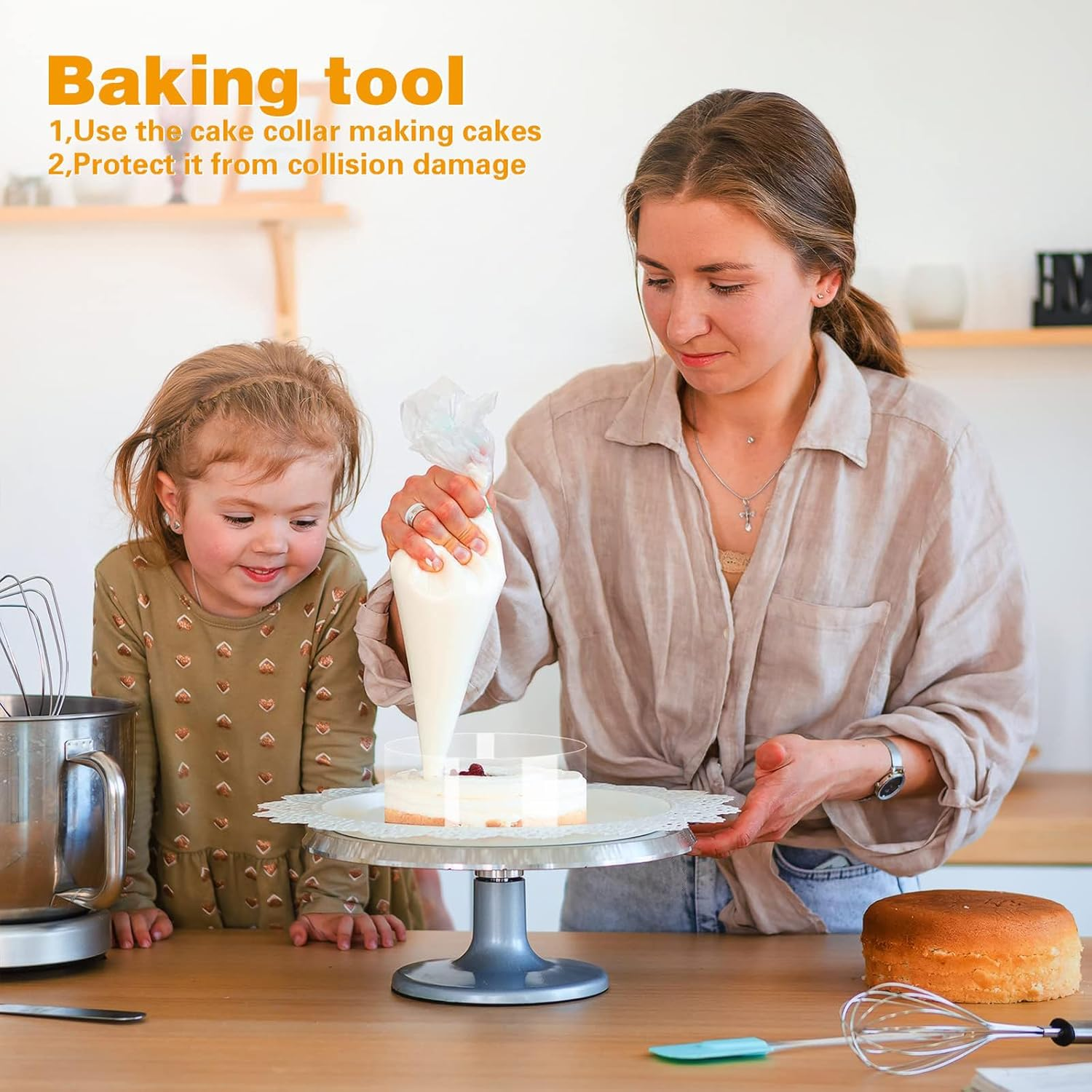 EP Leben Acetate Cake Collars, 30Cm X 10M Thickened Acetate Sheets for Baking Cakes, Chocolate Mousse Cake Surrounding Edge Decorating image number 3