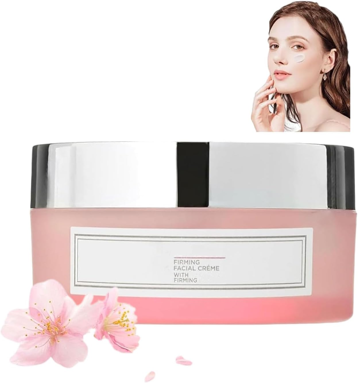 Champagne Lifting Firming Facial Creme, Champagne Lift Firming Facial Moisture Cream, Temporary Skin Tightener, Instant Tightening Moisturizer, Deep Hydration & Smoothing for Face and Neck (1PCS)