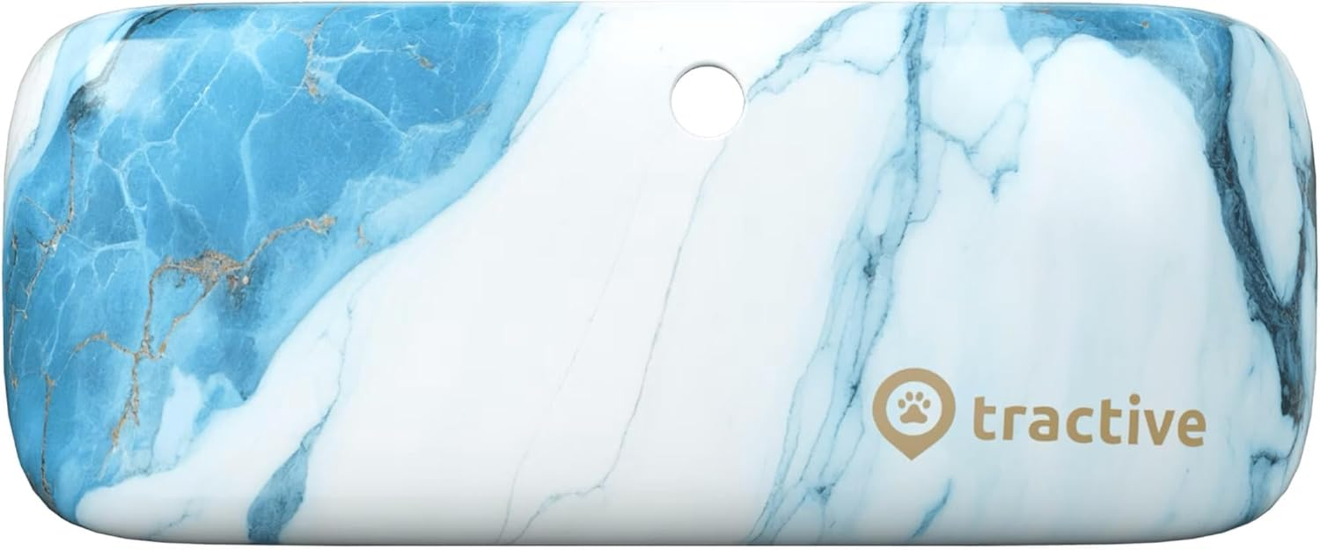 Tractive GPS Dog Tracker Cover - Marble Blue image number 1