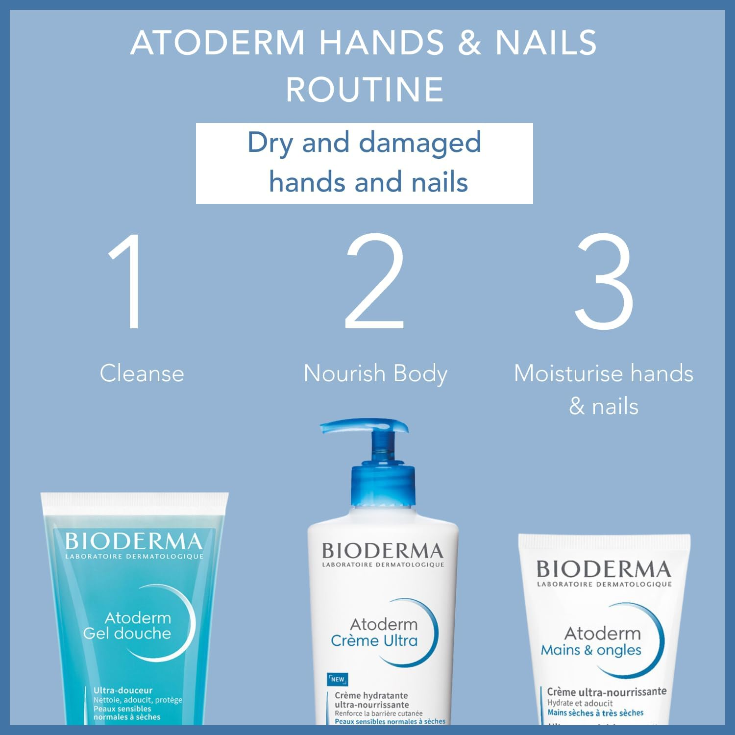 Bioderma Bioderma - Atoderm - Hand Cream, 50Ml, 50 G image number 2