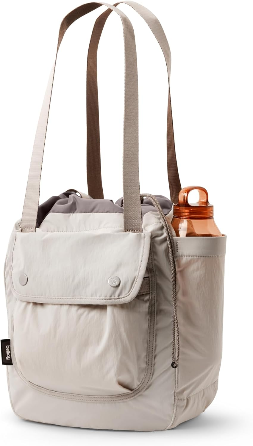 Bellroy Cinch Tote (16 Liter Lightweight Tote Bag with External Organization, Pop Pockets, a Luggage Pass-Through, and Effortless Draw-Cord Closure)