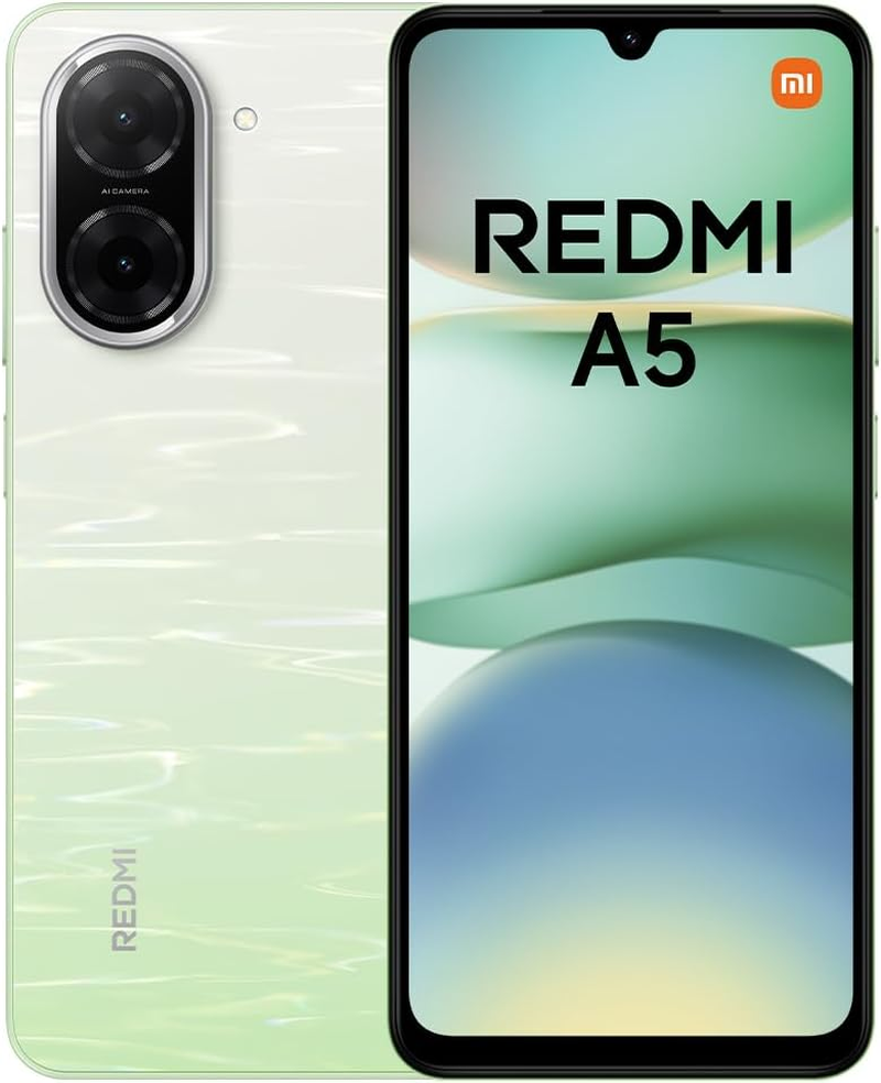 Xiaomi Redmi A5 Smartphone &ndash; 3GB+64GB, 6.52" HD+ Display, 5000Mah Battery, Android 13 Go Edition, Dual SIM &ndash; Green image number 6