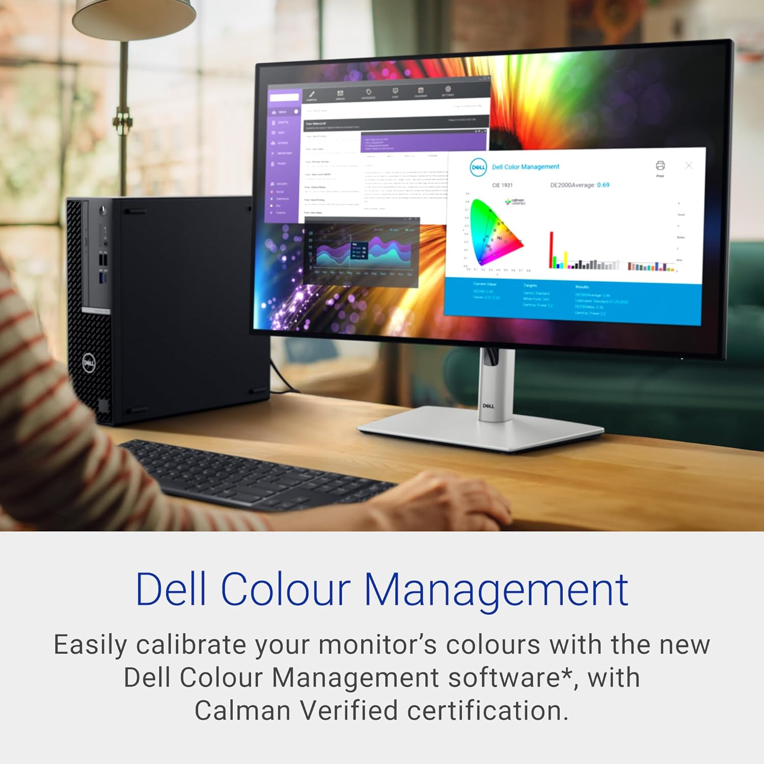 Dell Ultrasharp U2724D QHD 27" Monitor (120HZ & IPS Black Technology) image number 1