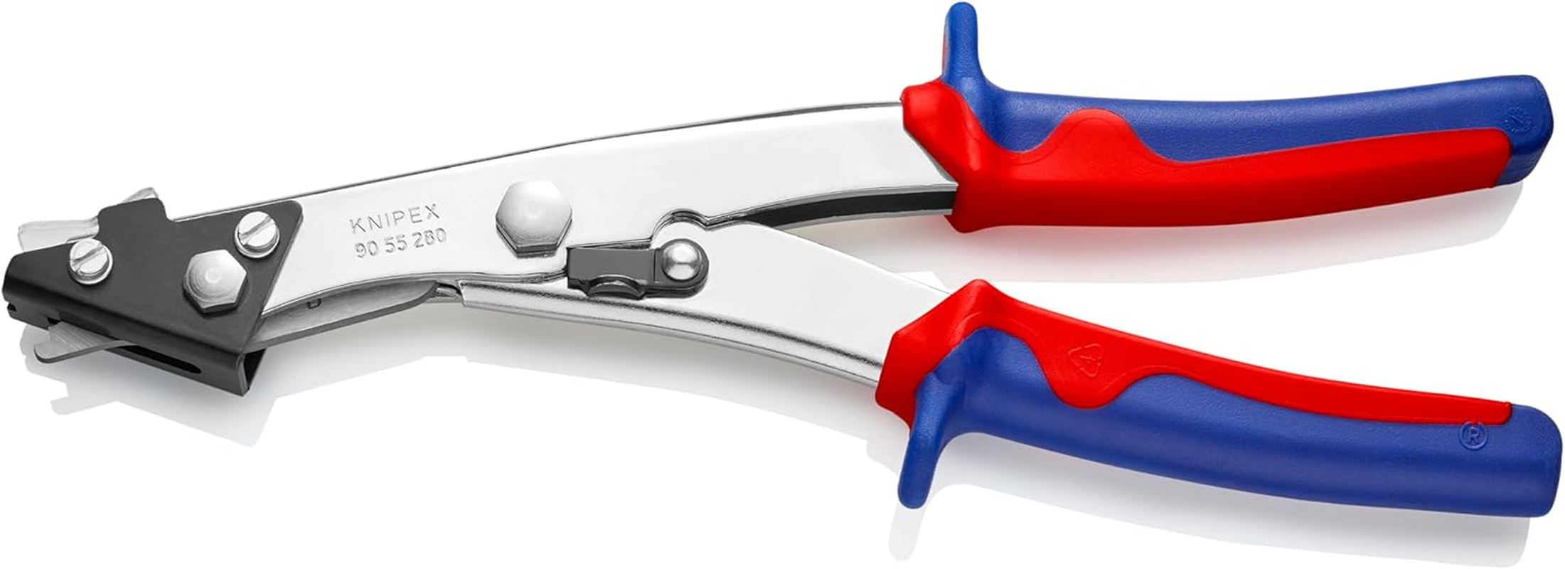 KNIPEX Tools - Sheet Metal Nibblers, Multi-Component (9055280), Red image number 3