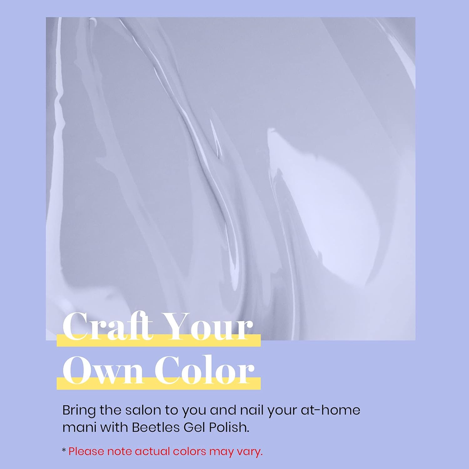 Beetles Gel Polish Oh Whale Gray Color Gel Nail Polish, 15Ml Spring Grey Gel Nail Soak off UV LED Nail Lamp Gel Polish Nail Art Manicure Salon DIY Home 0.5Oz Gel Nail Polish image number 3