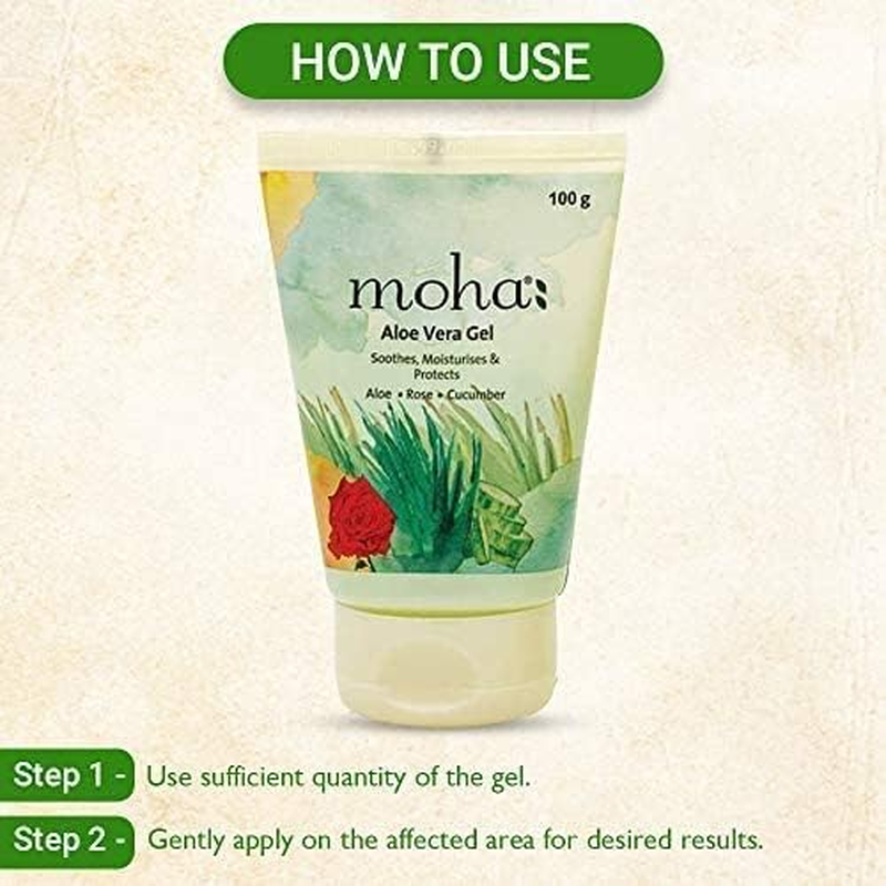 Moha: Moisturizing Lotion 200 Ml with Free Aloe Vera Gel 100 Ml (Combo of 2) image number 1