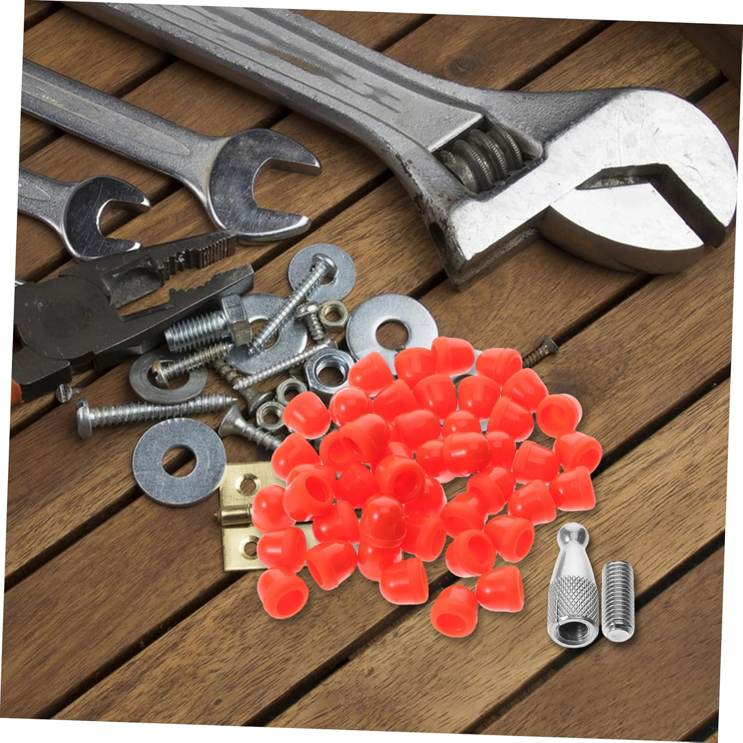 HEALEEP 48Pcs Automotive Dent Repair Tool Kit Replacement Heads Dent Removal Rod Tips for Body Tools