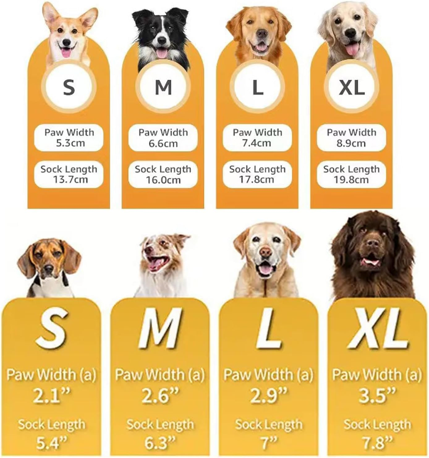 BEANPRECOY Dog Socks to Prevent Licking Paws Non-Slip Dog Socks for Hardwood Floors Comfortable Paw Protectors Booties Shoes for Hot Pavement and Winter Indoor and Outdoor Use image number 6