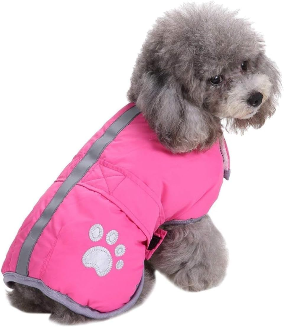 Cold Weather Dog Coats Loft Reversible Winter Fleece Dog Vest Waterproof Pet Jacket Available in Extra Small, Small, Medium, Large Extra Large Sizes image number 4
