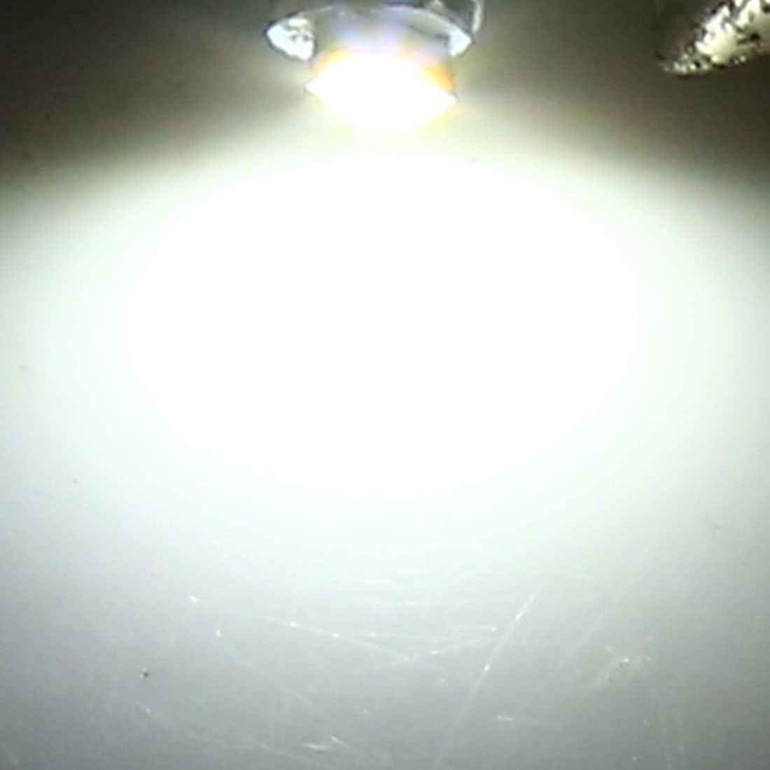 Uxcell 12Pcs 12V T3 White LED Auto Car Interior Dashboard Panel Light Bulb image number 3