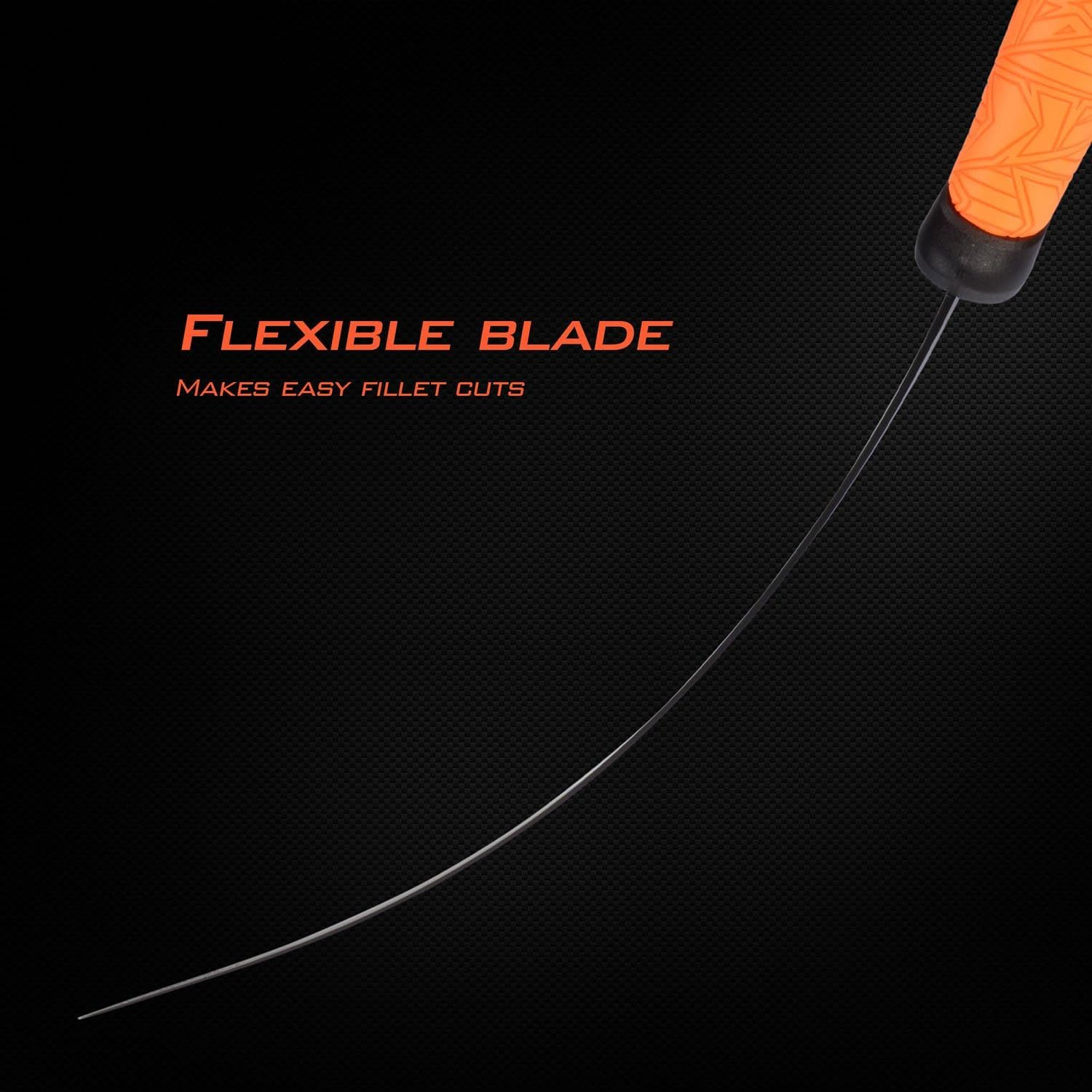 Kastking Speed Demon Pro Fillet Knife - Razor Sharp G4116 German Stainless-Steel Blade, Professional Level Knives for Filleting and Boning, Non-Slip Handles, Includes Protective Sheath image number 1