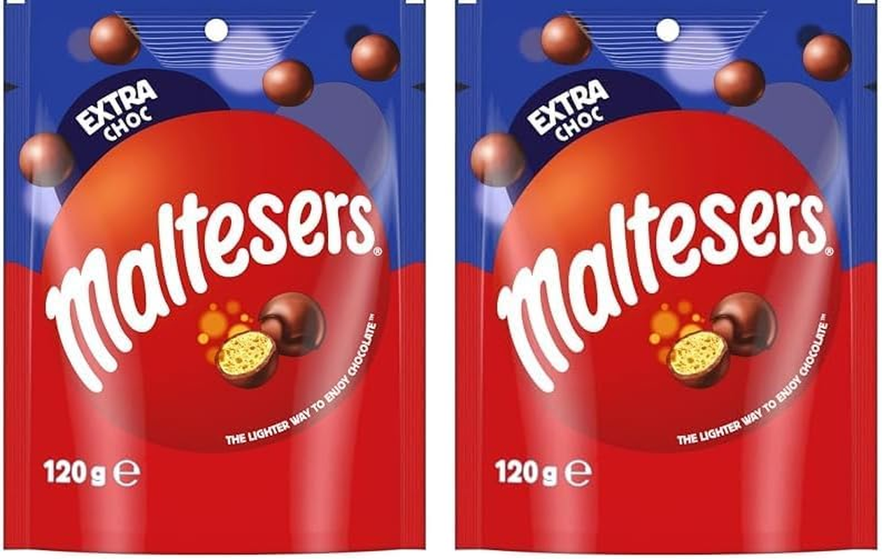 Maltesers Extra Milk Chocolate Snack & Share Bag 120Gm image number 2