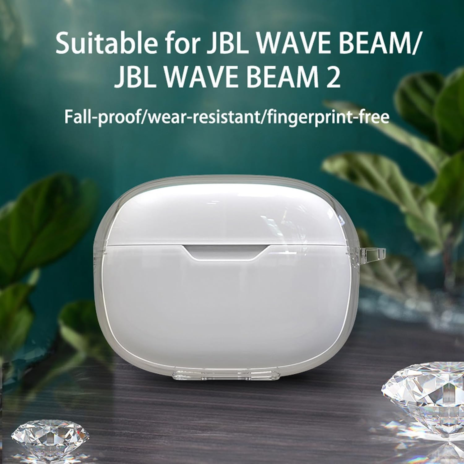 JBL Wave Beam/Beam2 Bluetooth Protective Case Scratch Resistant Shockproof Drop Soft Transparent