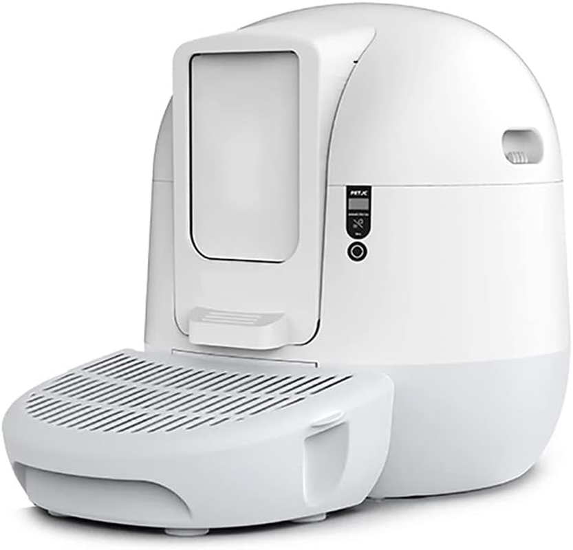 Automatic Cat Litter Box Self Cleaning Smart, Large Space Cats Litter Box ，App Control Silent Cat Tray Toilet Gift, DIY Your Cat Litter Box, the First Step in Intelligent Cat Raising