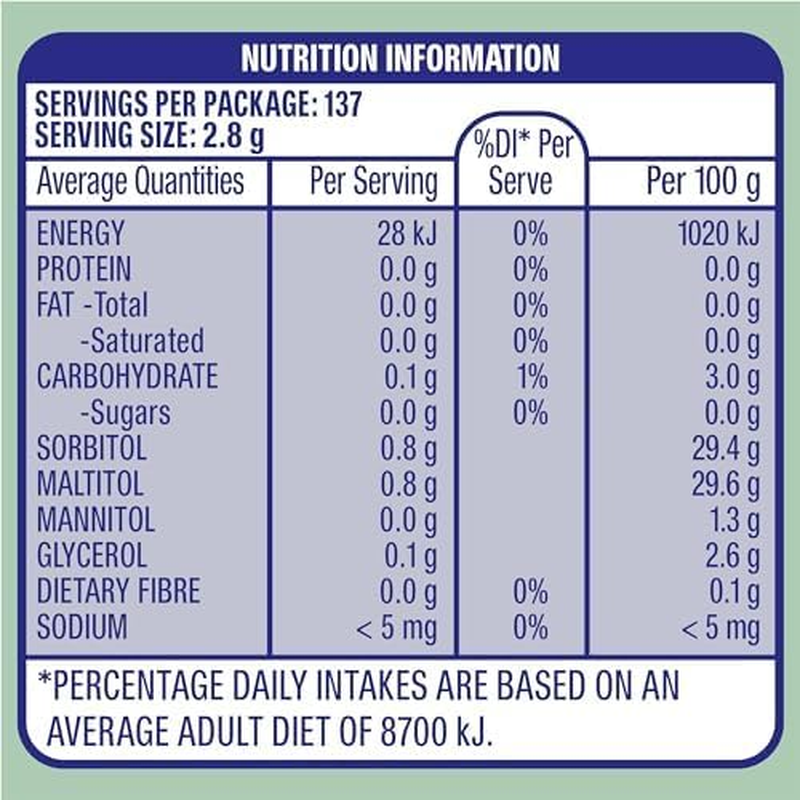 Extra Spearmint, Sugar Free Chewing Gum, 64G Bottle (Case of 6) image number 1