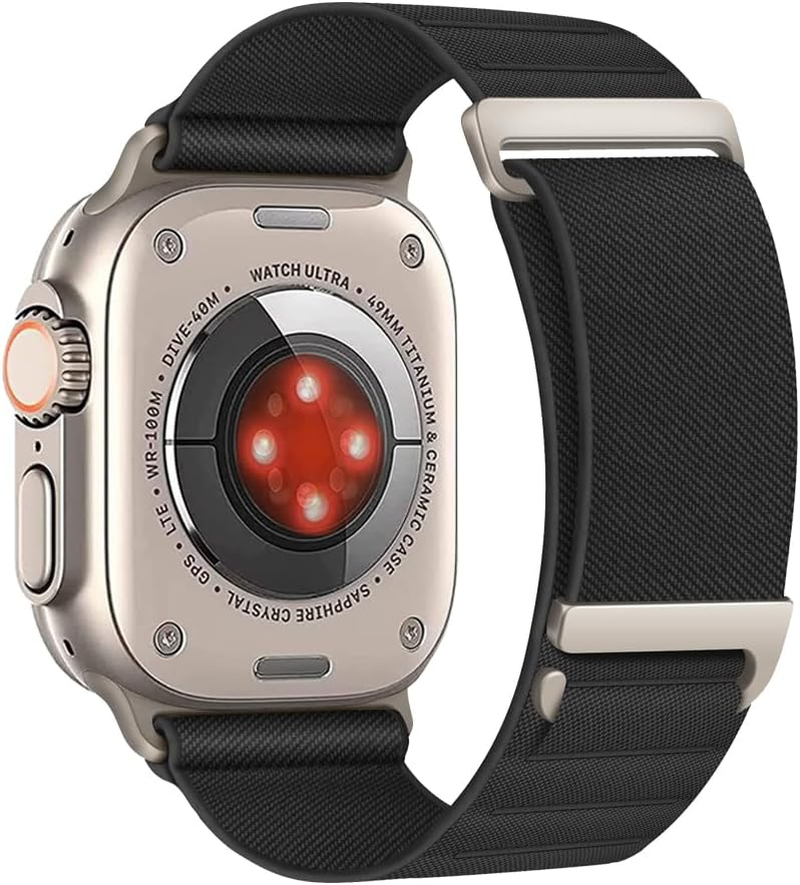 Alpine Loop Band Compatible for Apple Watch Ultra 49Mm 46Mm 45Mm 44Mm 42Mm(Series 3/2/1), Sport Braided Replacement Strap Compatible for Iwatch Ultra 3/2/1 Series 11/10/9/8/7/6/5/4/3/2/1/SE