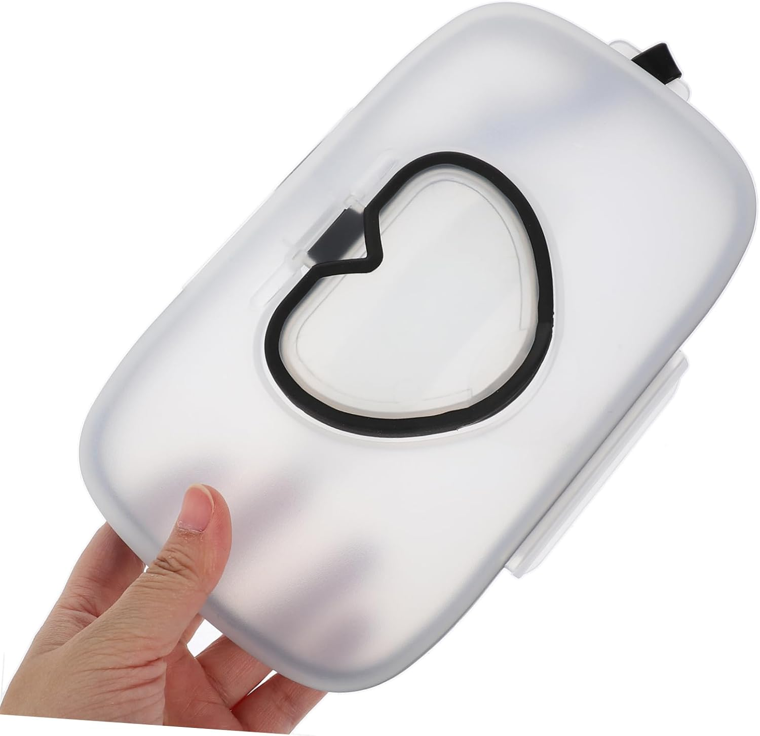 Portable Refillable Wipes Dispenser for Home and Travel Lightweight Wipe Holder Easy One-Handed Capacity for Strollers and Diaper Bags image number 2