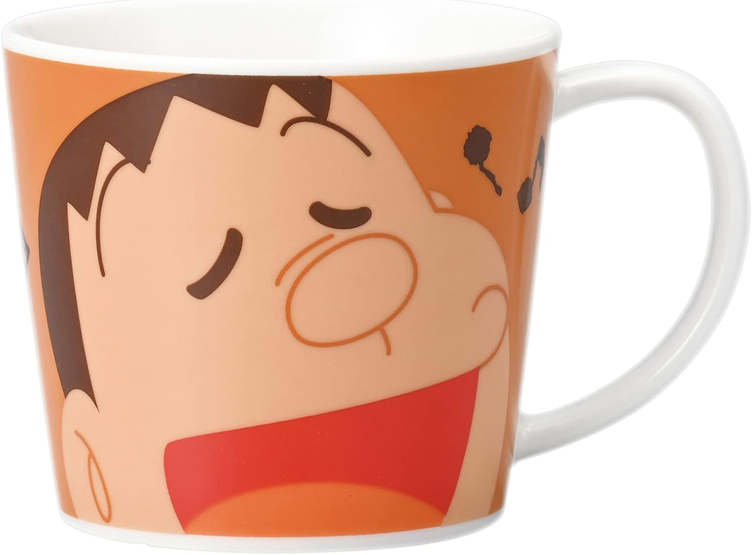 Kaneshotouki 070120 Doraemon Mug, New Face Mug, Size M, Approx. 9.5 Fl Oz (280 Ml), Made in Japan