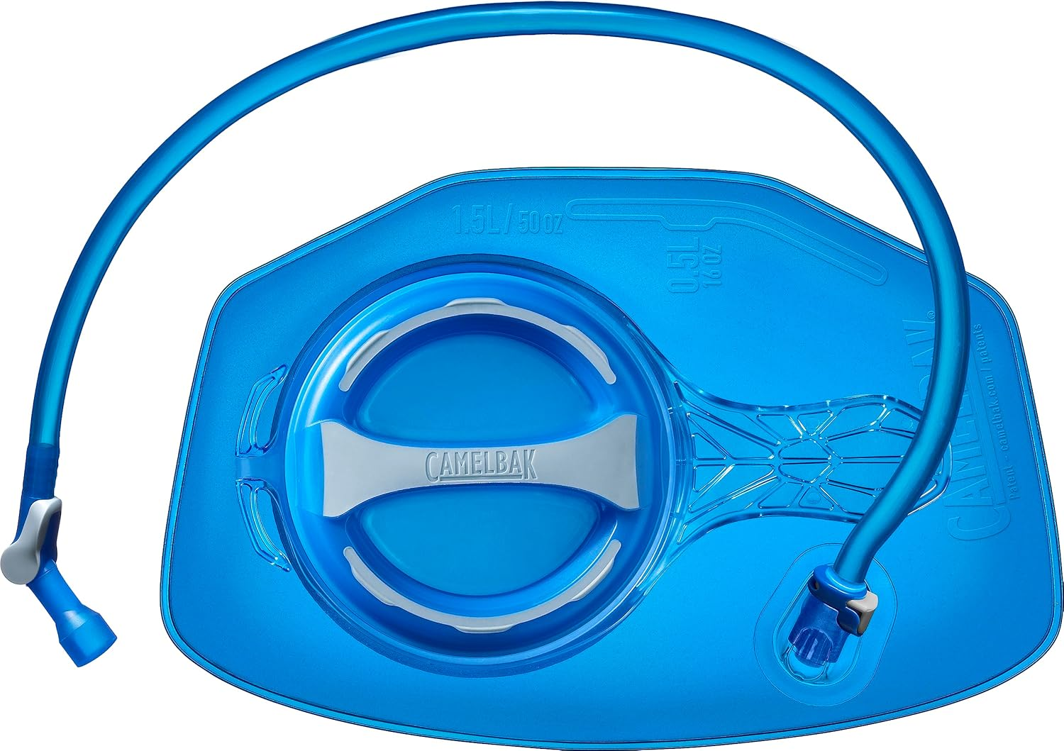 CAMELBAK Crux Lumbar 1.5 Litre Reservoir/Water Bladder for Hydration Packs - Leak-Proof Design - BPA Free - Hiking, Cycling, Running, Blue