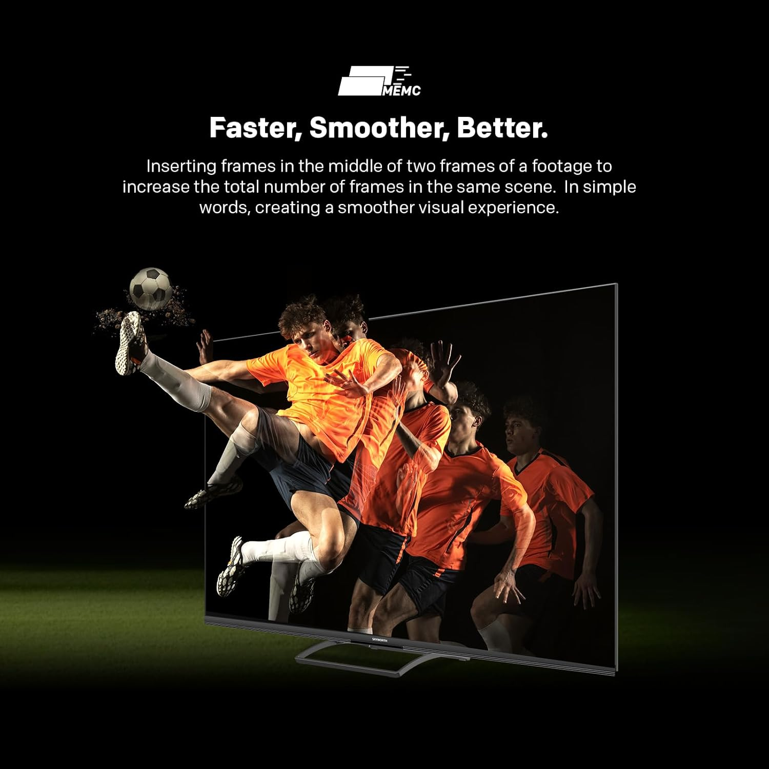 SKYWORTH 65" X8700G Magicsound Google TV, 144Hz UHD Qd-Mini LED, 2.1.2 Sound, Built-In Subwoofer, Dolby Vision+Atmos, Gaming TV, Find-My Remote image number 3