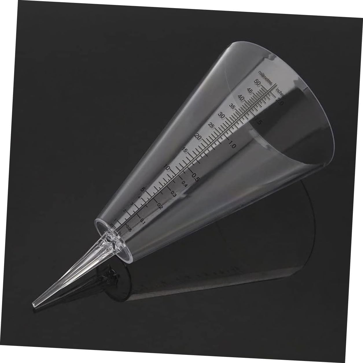 YARNOW 2Pcs Lawn Rain Gauge with Spike Rain Measure Gauge for Accurate Rainfall Measurement image number 5