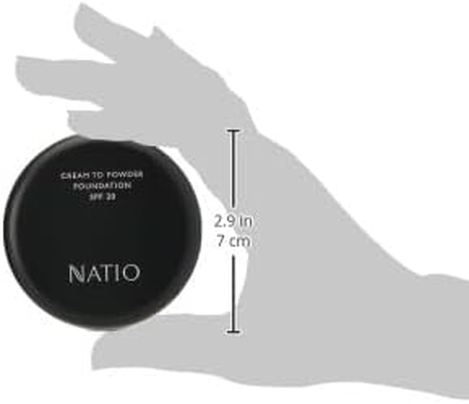 Cream to Powder Foundation SPF 20 - Light Honey 9.5G - Velvet Foundation with Satin Finish - Made in Australia image number 1