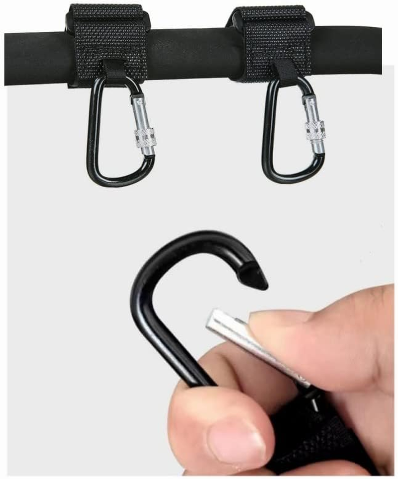 2PCS Universal Hooks Clips for Hanging Bags and Shopping,Convenient Hooks Accessories Perfect for Diaper Bags, Backpack,Shopping Bags,Purse image number 5