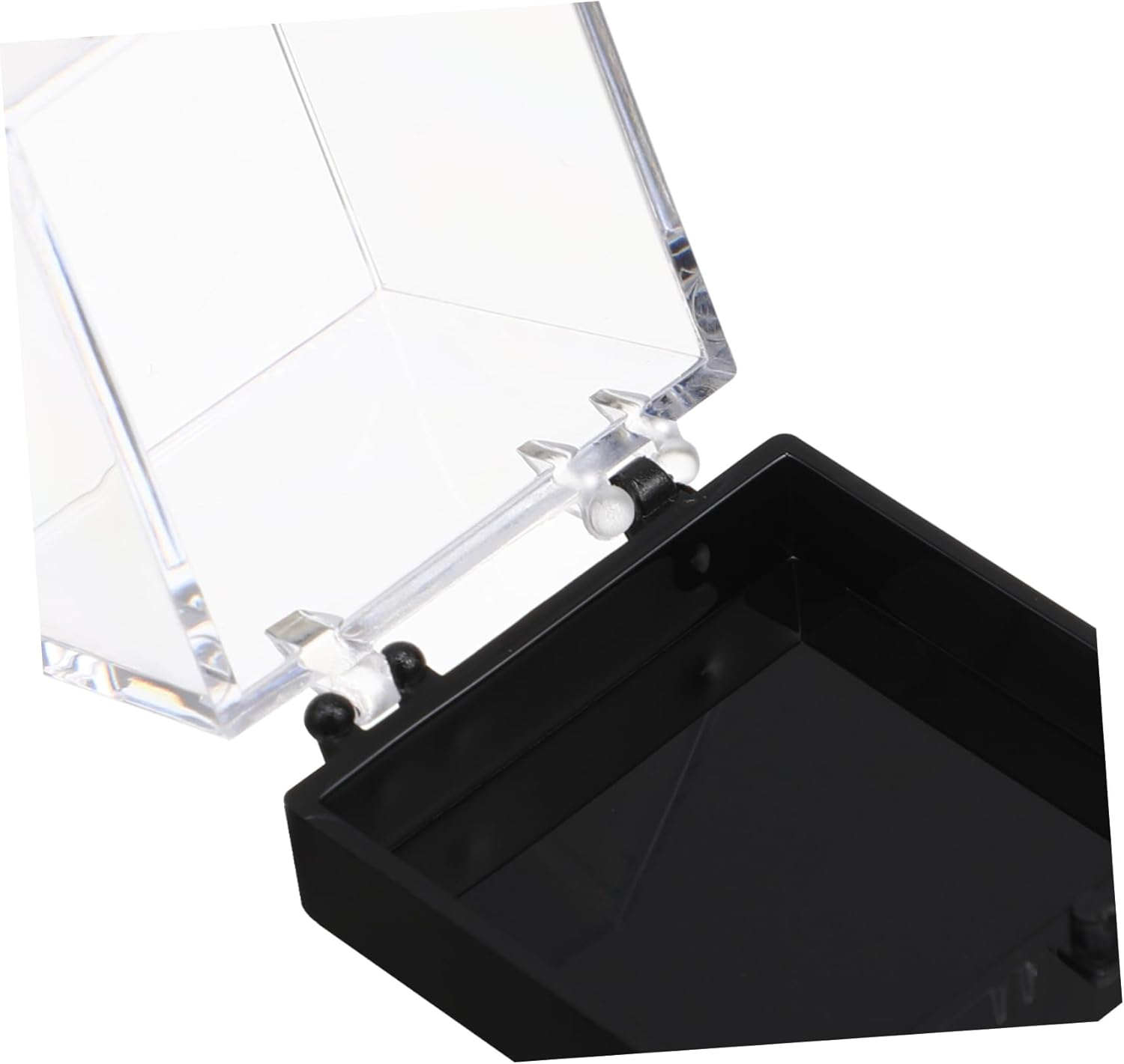 12Pcs Square Plastic Mineral Specimen Storage Cases for Displaying Rock Samples for Collectors and Hobbyists image number 6