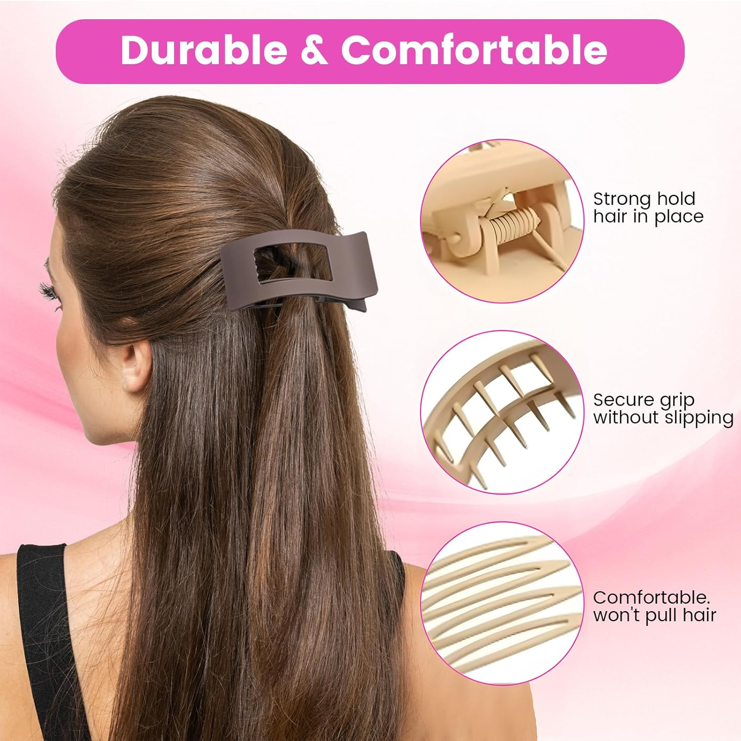 FOLAI Set of 12 Small Hair Clips Hair Clips Hair Accessories for Women image number 6