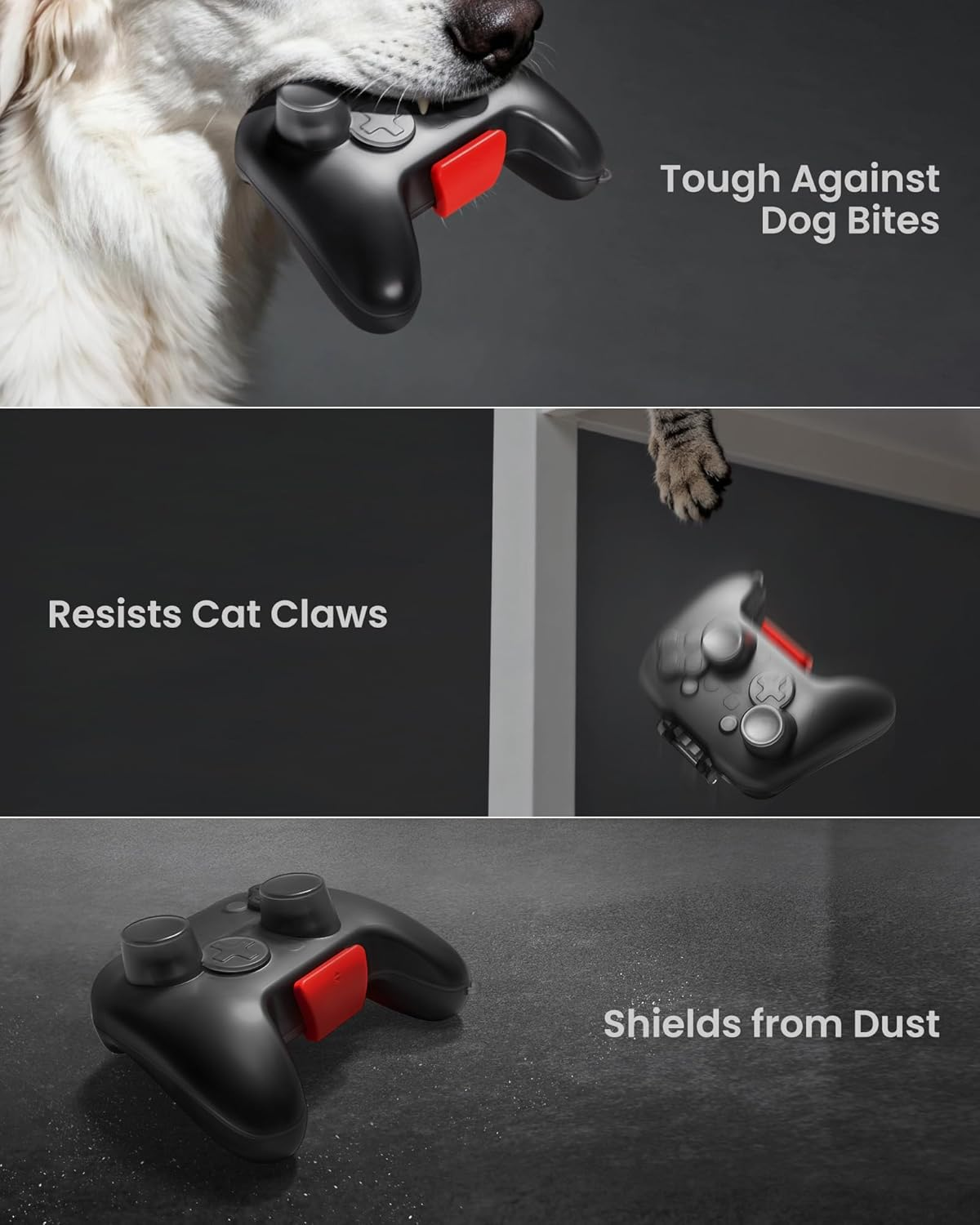 Tomtoc Protective Case for Nintendo Switch 2 Pro Controller, Hard Shell Joystick Protector, Portable Travel Storage Case, Shock-Proof, Anti-Scratch, Water-Resistant Accessory Cover image number 1