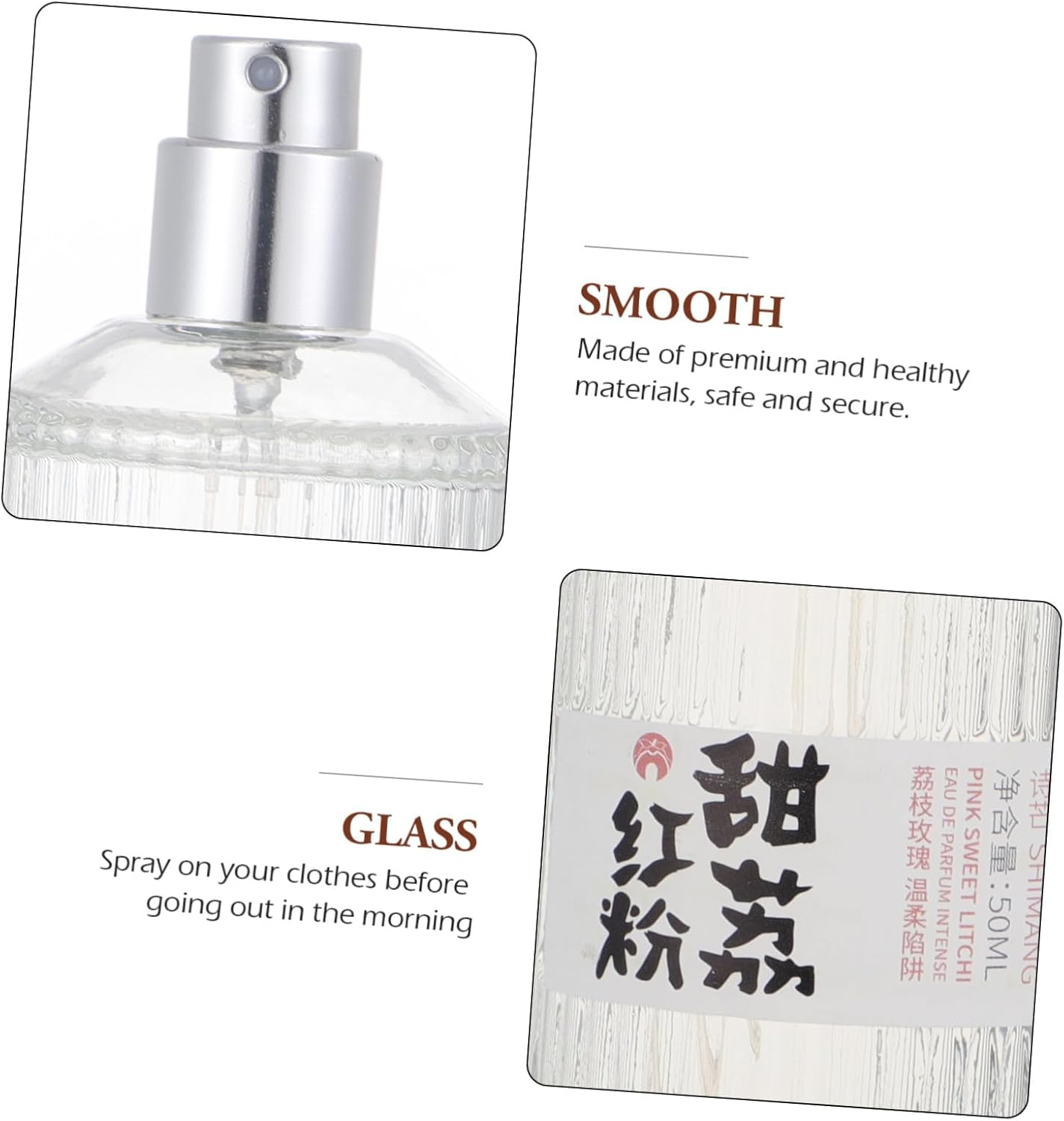 Gogogmee Portable Japanese Style Perfume for Women and Men Fresh Fragrance Lightweight Cologne for Travel and Daily Use