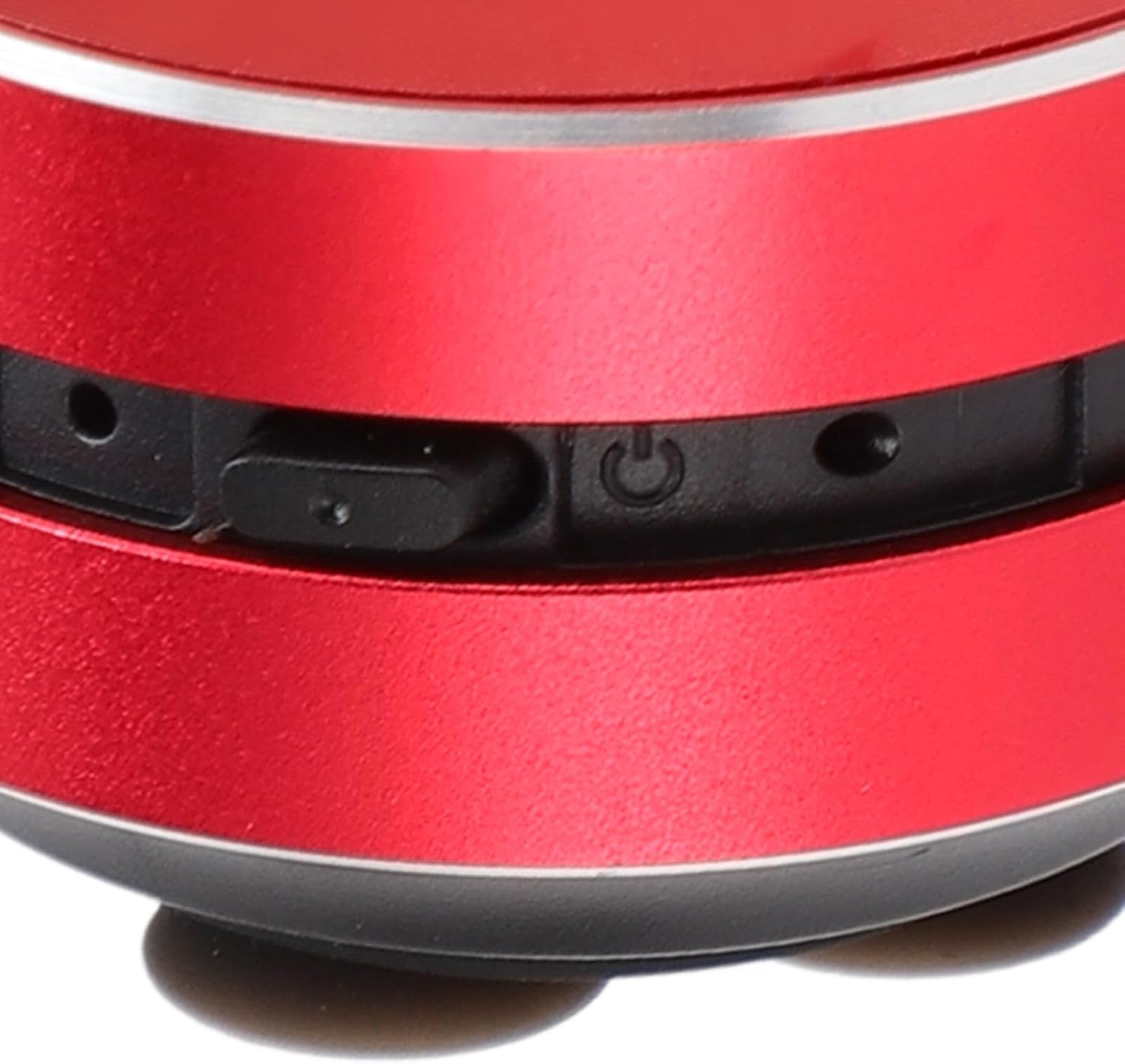 Dpofirs Wireless Bone Conduction Speaker, Bluetooth Mini Speaker Bone Conduction Portable Wireless Speakers for Home, Outdoor, Travel, and Party Use, with Suction Cup (Red) - Black image number 5