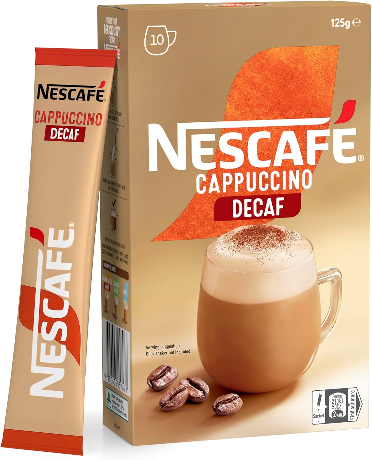 NESCAF&Eacute; Decaffeinated Coffee Sachets 40 Pack, 4 X 10 Pack