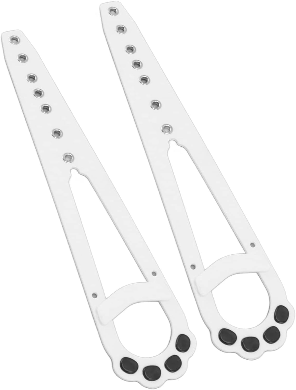 Cat Door Holder Latch, Easy to Install PE Stainless Steel Pet Latch for Home (White) image number 3