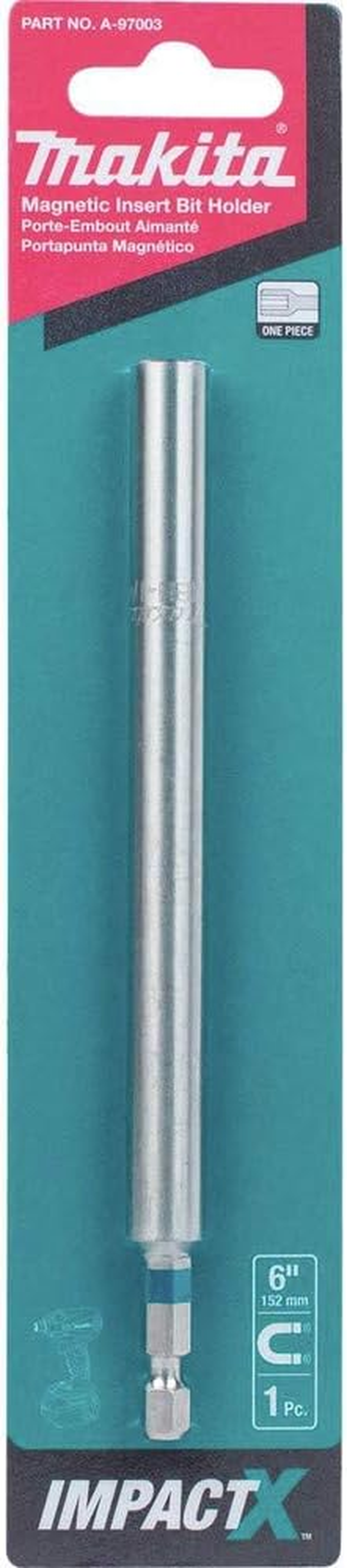 Makita Impactx Solid Magnetic Bit Holder, 150 Mm image number 1