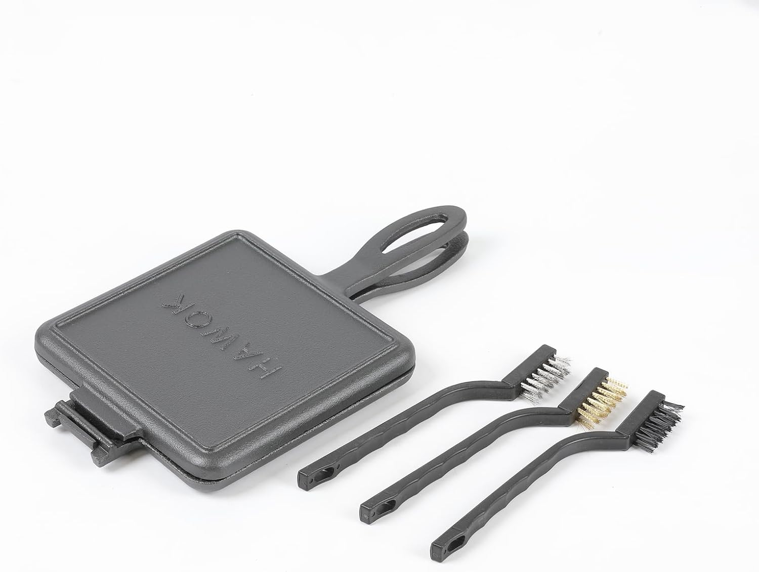 HAWOK Cast Iron Square Waffle Iron Waffle Maker&hellip; image number 4