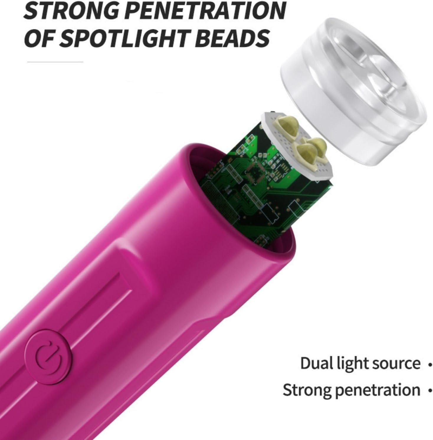 Mini UV Nail Lamp for Gel Nails, Nail Polish Gel Dryer Curing Lamp image number 3