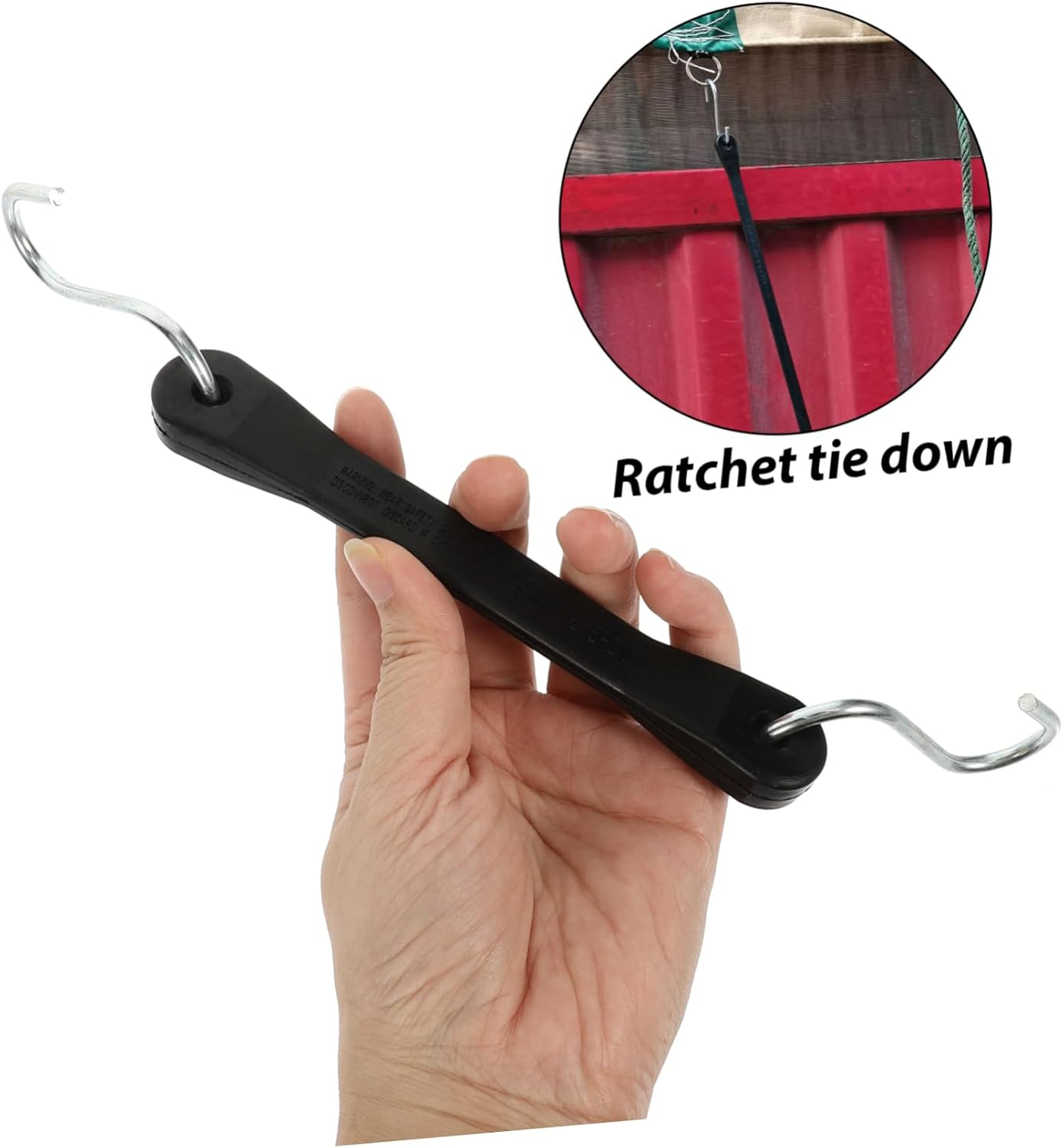 HOMOCONO 6Pcs Luggage Straps for Suitcases Heavy Duty Lashing Straps Adjustable Tension for Travel Outdoor Suitcase Belts image number 6