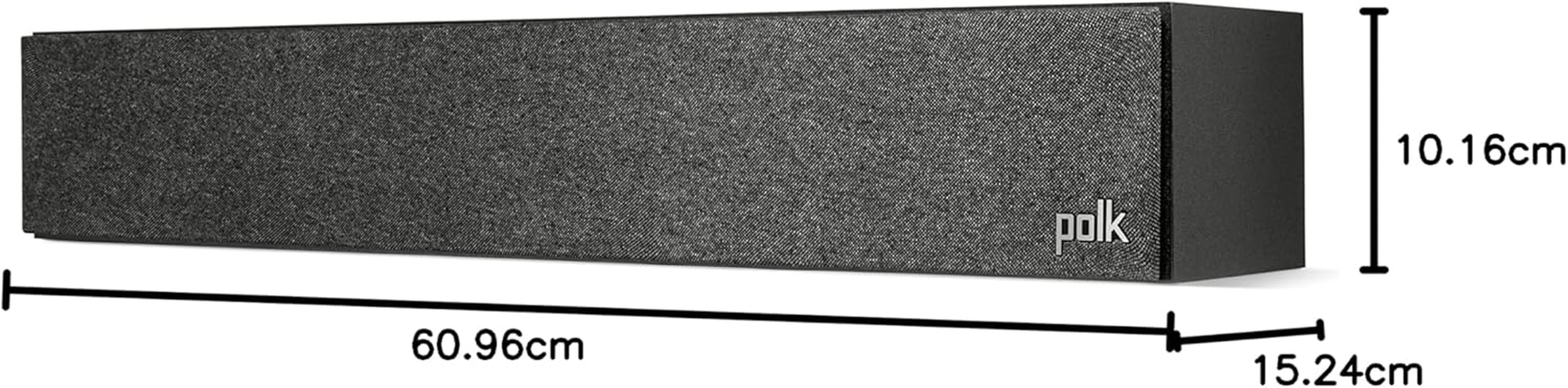 Polk Audio Monitor XT35 High-Resolution Center Channel Speaker, Hi-Res Certified Performance Speaker, Dolby Atmos & DTS:X Compatible image number 5