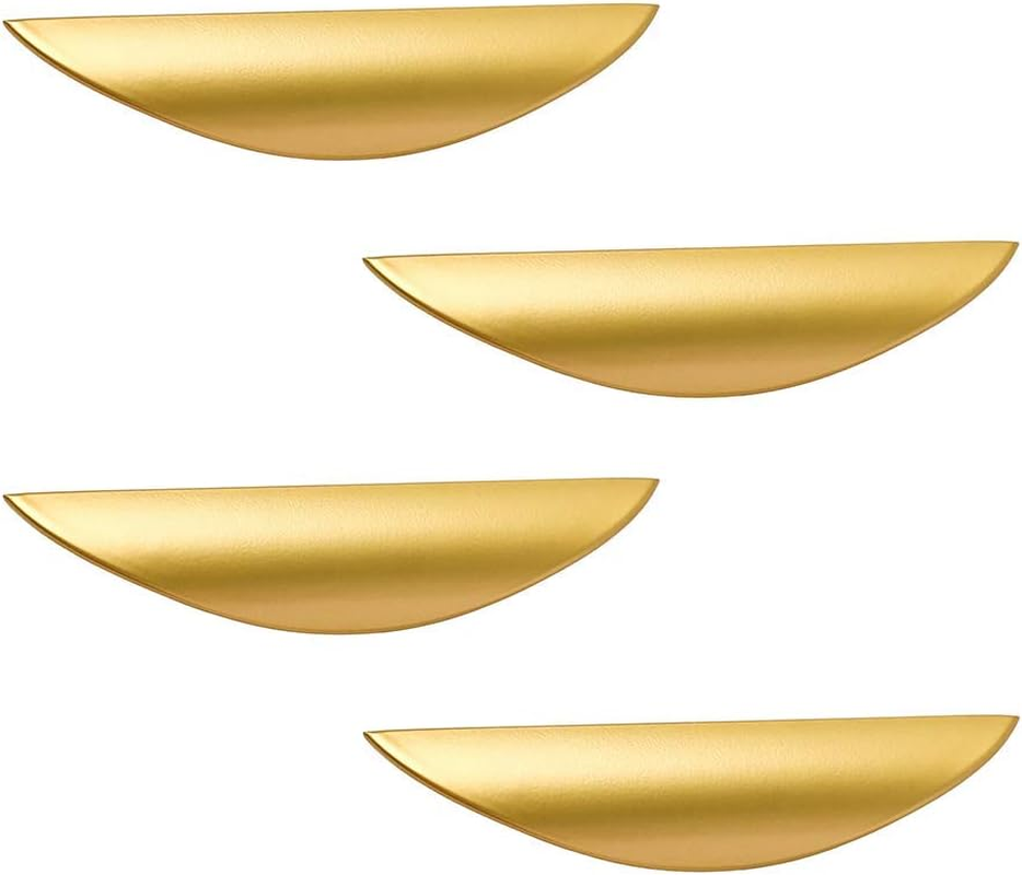 Primst Modern Light Brushed Cabinet Pulls, Furniture Hardware Collection, Cabinet Handles, Drawer Pulls, Door Pulls, Kitchen Cupboard Handle, Pack of 4 (Black,L-4Pcs)