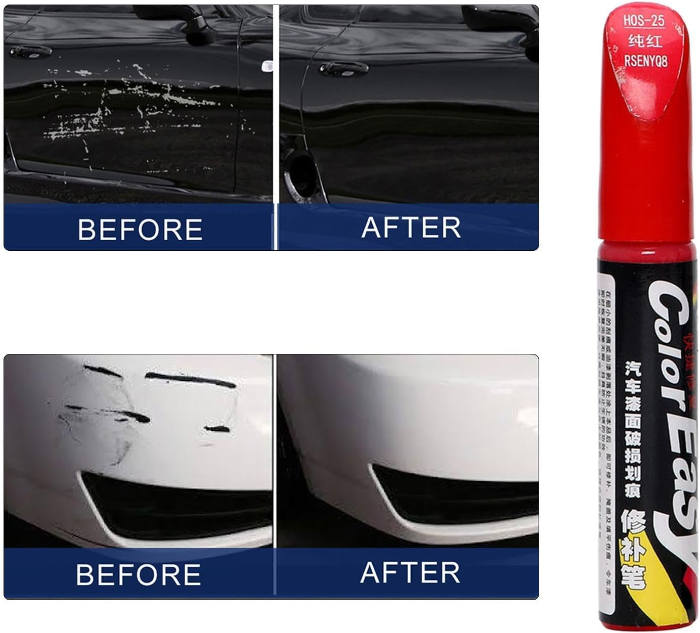 Car Scratch Paint Pen,Car Scratch Repair Paint Pen for | Scratch Removal Repair Fill Paint Pen Scratch Repair Auto Scratch Remover Pen for Doors