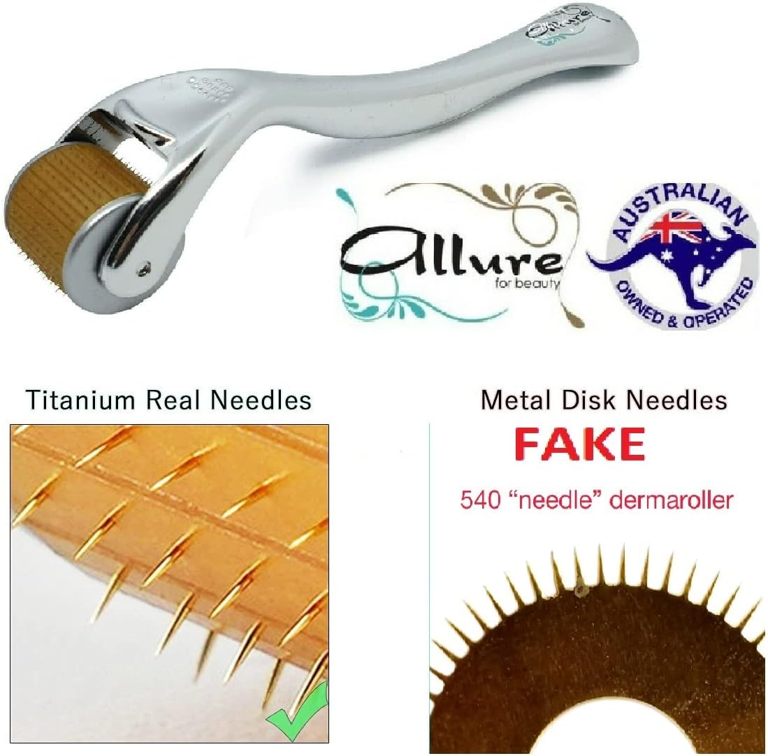 Derma Roller 0.5Mm 192 Titanium Needles anti Aging Skin Care Tool Microneedles Dermaroller image number 4