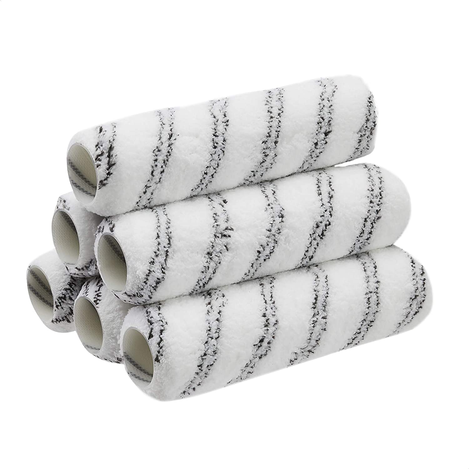 Amazon Basics Microfiber Paint Roller Covers - 22.9 Cm, 6-Pack image number 4