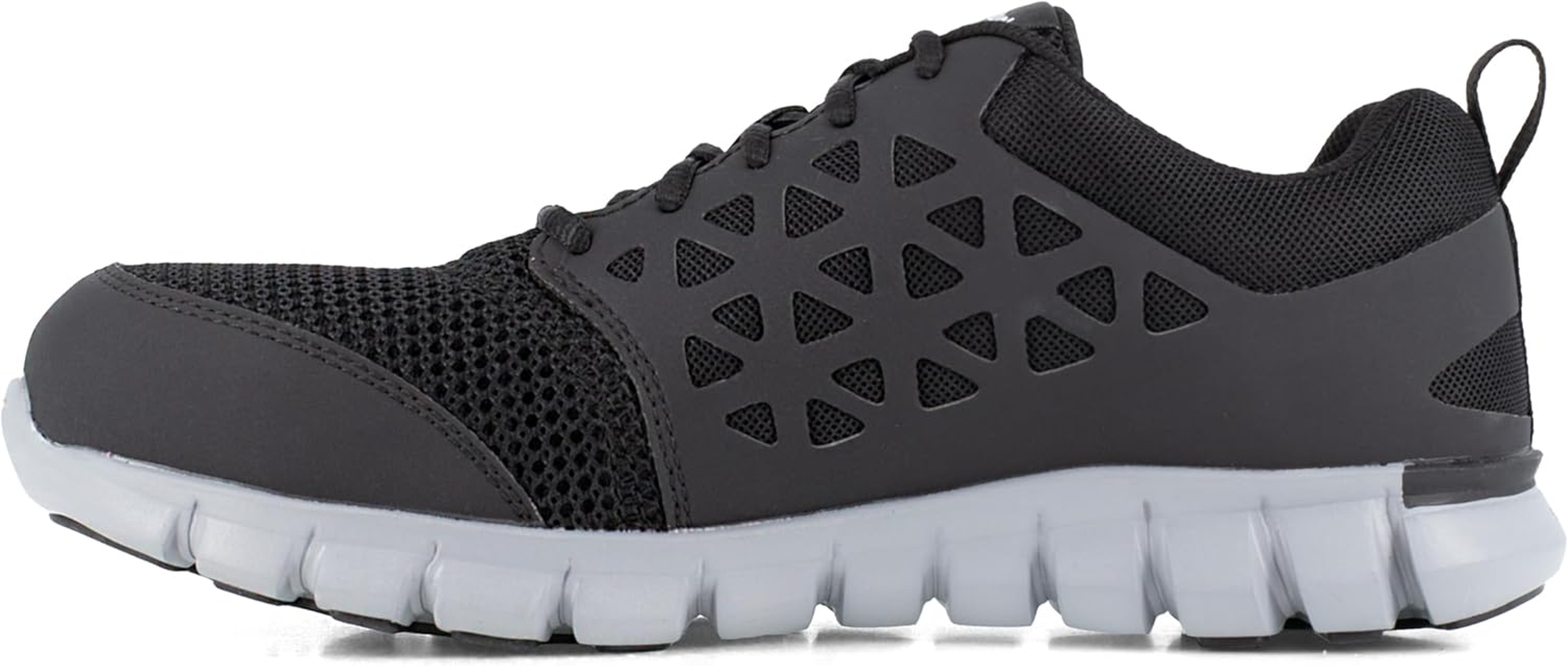 Reebok Men'S Sublite Cushion Safety Toe Athletic Work Shoe Industrial & Construction, Black, 13 image number 2