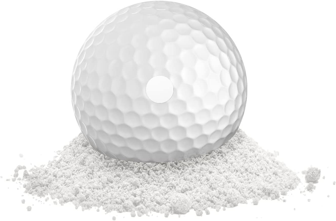IZZO Golf Exploder Prank Golf Balls 4-Pack - Golf Joke Ball, Novelty Plastic Exploding Ball with Safe, White Powder