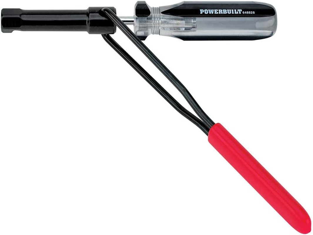 Powerbuilt 10 Millimeter Jam Nut Valve Adjustment Tool, Slotted Valve Adjusting Stud, Honda, Nissan, Toyota, Japanese Vehicle Engines - 648827 image number 4